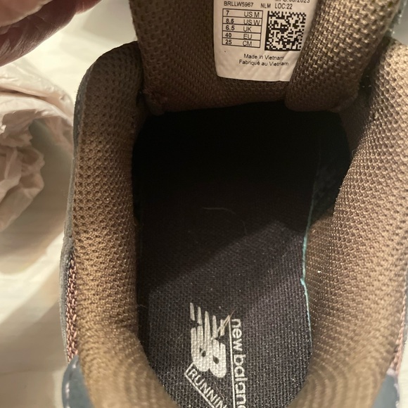 New Balance Men’s 9060 Dark Moss Sneakers - Picture 14 of 16